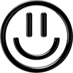 Decorative smiley pattern