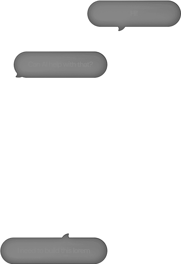 chat bubbles